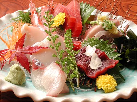 旬の刺身盛合せ 旬の刺身盛合せ